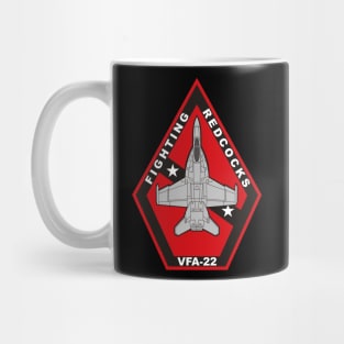 VFA-22 Fighting Redcocks - F/A-18 Mug